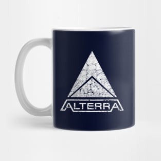 ALTERRA subnautica white logo Mug